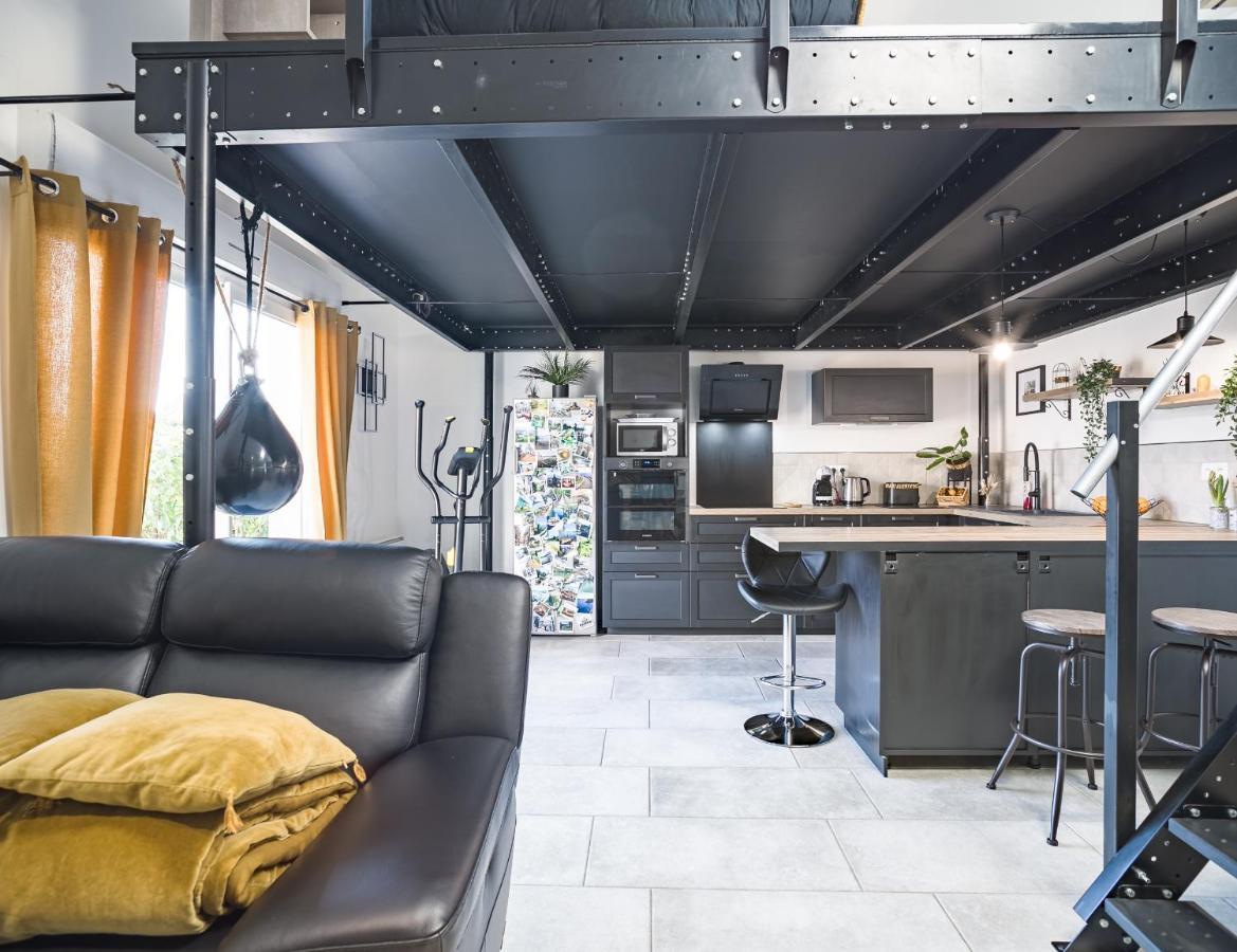 Loft Avec Jardin Et Parking Prive Apartman Troyes Kültér fotó